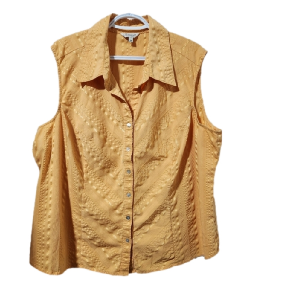 Jessica vintage sleeveless blouse